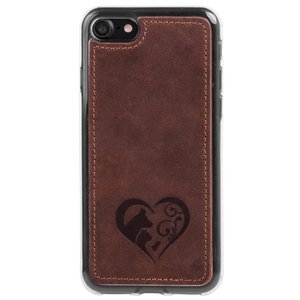 Back case - Nubuk Nussbraun - Animal love