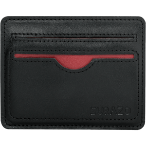 Slim Card Wallet - Schwarz