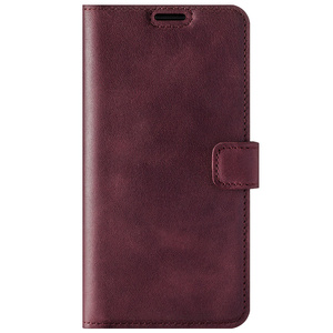 Hülle Buchen Sie Elegance RFID Holster - Burgundy - TPU Schwarz