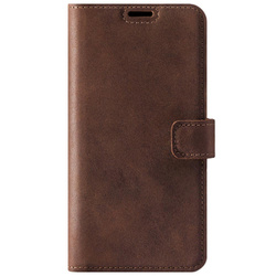 Wallet case - Nussbraun - Transparentes TPU